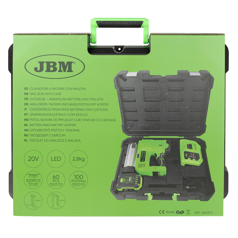 CLAVADORA A BATERÍA CON MALETÍN - 60037C