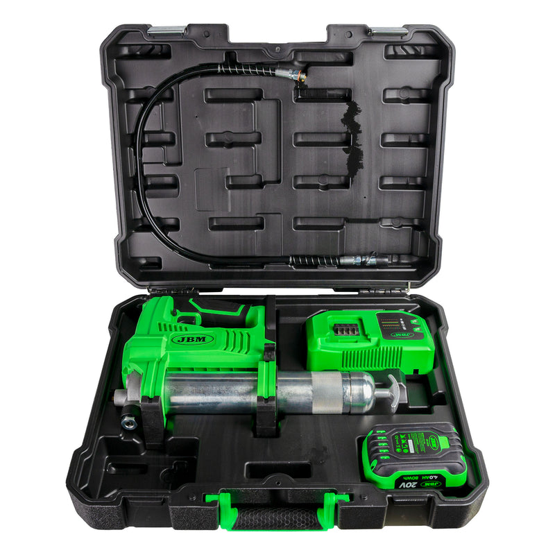 PISTOLA ENGRASADORA A BATERÍA CON MALETÍN - 60038C