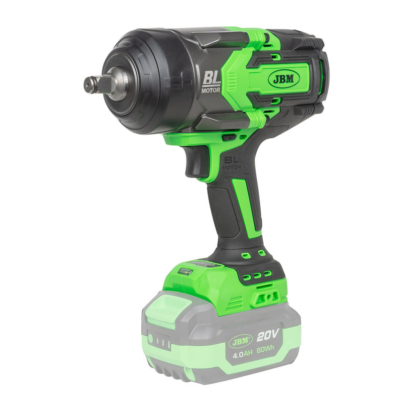 PISTOLA DE IMPACTO BRUSHLESS A BATERÍA 1/2" 1300NM - 60018