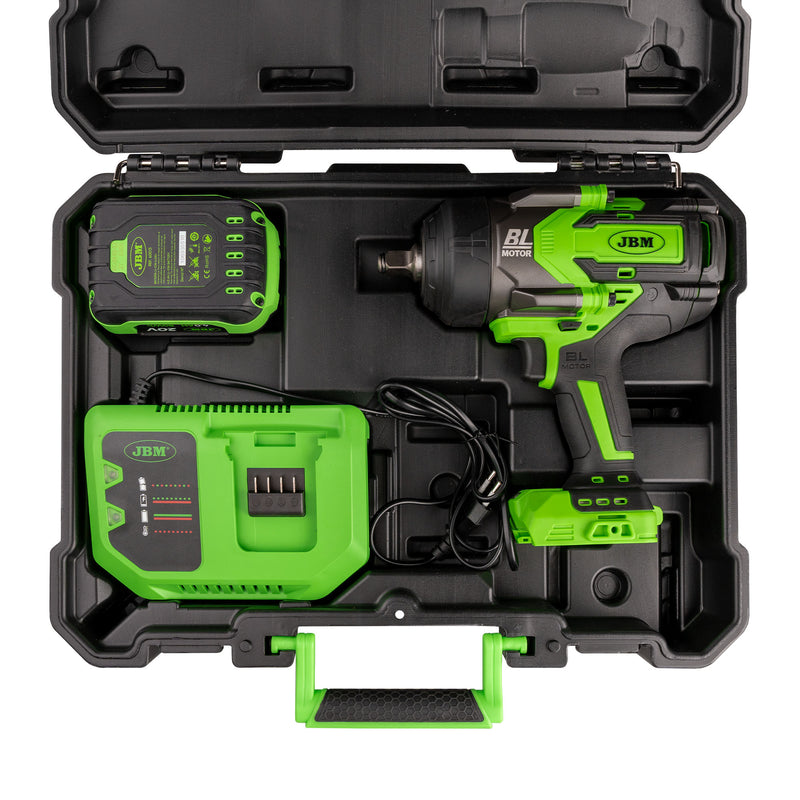 PISTOLA DE IMPACTO BRUSHLESS A BATERÍA 1/2" 1300NM CON MALETÍN - 60044C