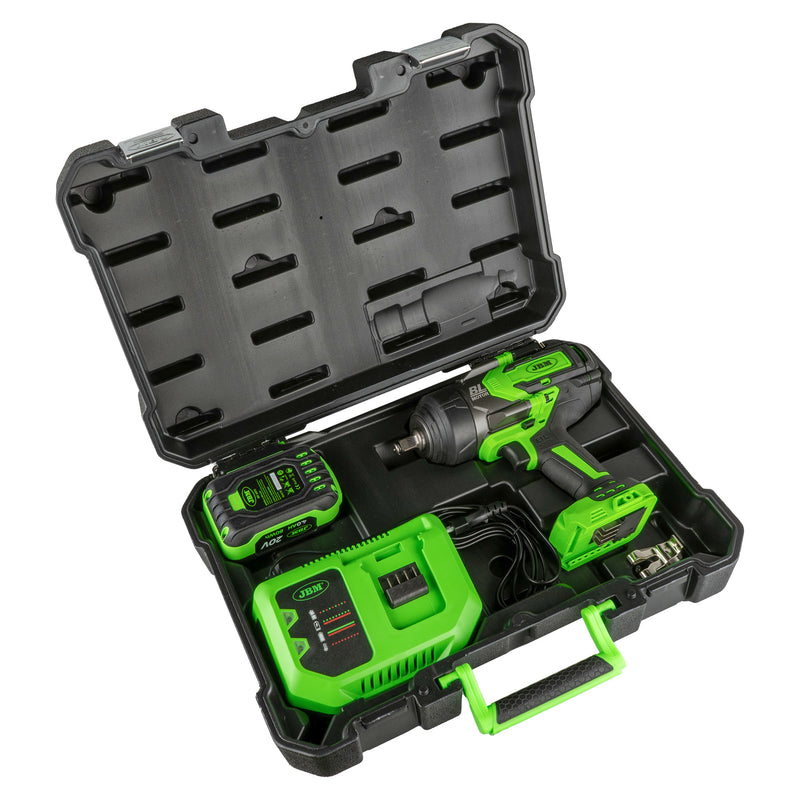 PISTOLA DE IMPACTO BRUSHLESS A BATERÍA 1/2" 1300NM CON MALETÍN - 60044C