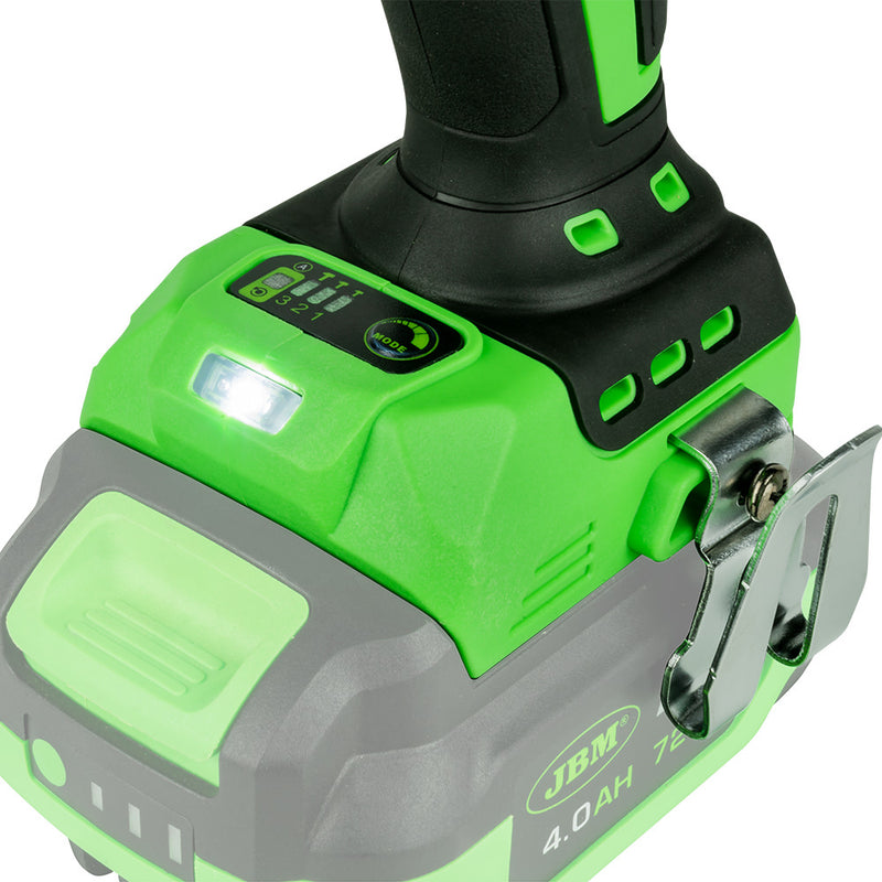 PISTOLA DE IMPACTO BRUSHLESS A BATERÍA 1/2" 1300NM - 60044