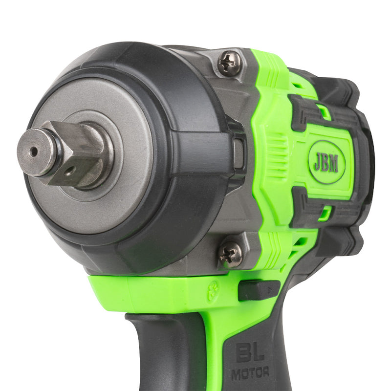 PISTOLA DE IMPACTO BRUSHLESS A BATERÍA 1/2" 800NM - BATERÍA NO INCLUIDA - 60046