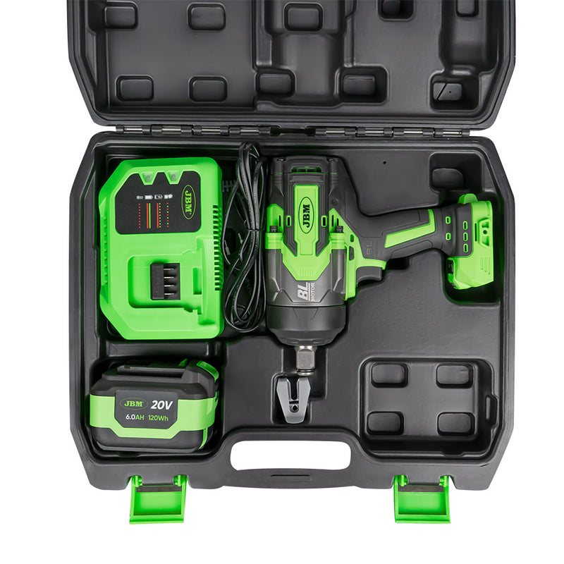 PISTOLA DE IMPACTO BRUSHLESS A BATERÍA 3/4" 1300NM CON MALETÍN - 60048C