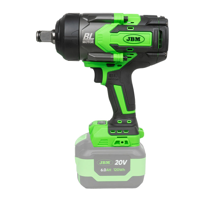 PISTOLA DE IMPACTO BRUSHLESS A BATERÍA 3/4" 1300NM - 60048