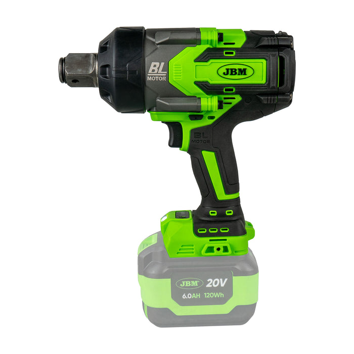 PISTOLA DE IMPACTO BRUSHLESS A BATERÍA 1" 2300NM - 60050