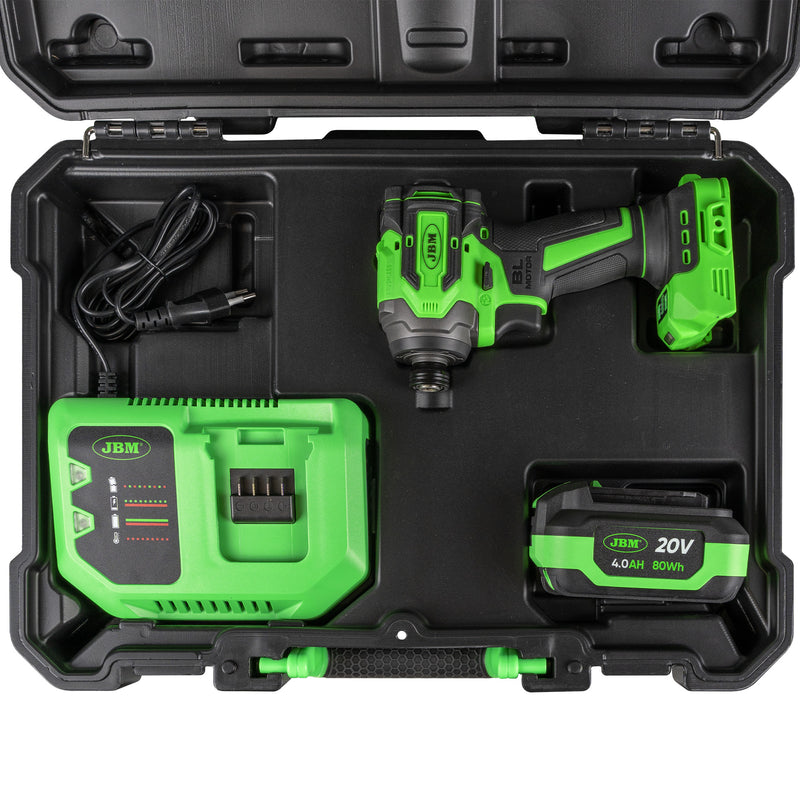 ATORNILLADOR A BATERÍA 1/4" 230NM CON MALETÍN - 60052C