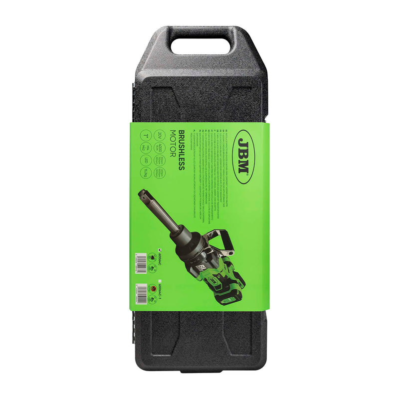 PISTOLA DE IMPACTO BRUSHLESS A BATERÍA PARA CAMIONES 1" 4000NM CON MALETÍN - 60064C