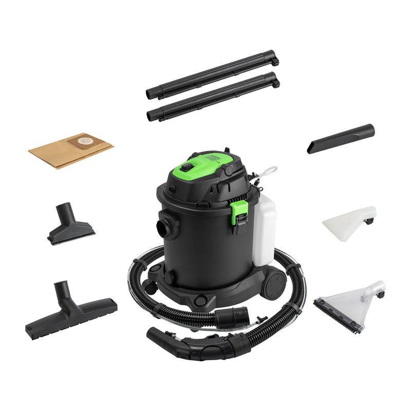 ASPIRADOR PARA TAPICERÍAS 20L (SECO+HÚMEDO) - 54771