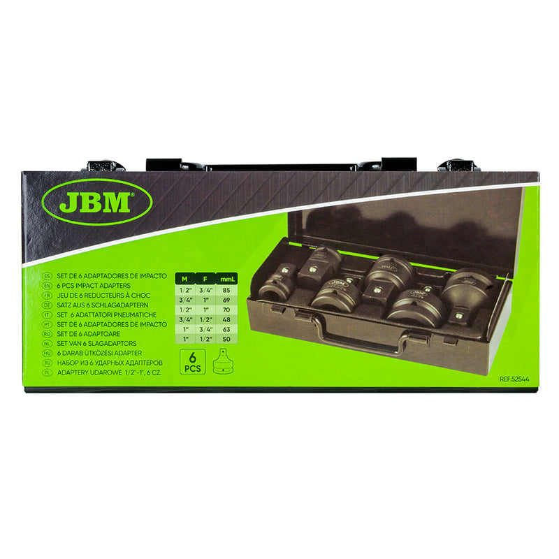 SET DE 6 ADAPTADORES DE IMPACTO - 52544