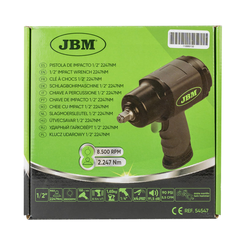 PISTOLA DE IMPACTO MINI 1/2" 2247NM - 54547