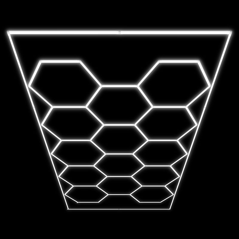 SET DE LUCES LED HEXAGONALES PARA TECHO - 54805