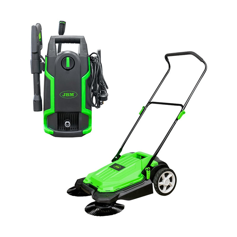 HIDROLIMPIADORA 1400W 53947 + BARREDORA DE EMPUJE MANUAL 54252 - SERIE431