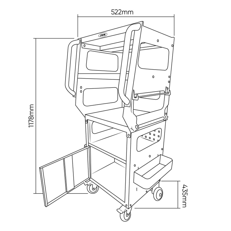 54388 - CARRO PARA DIAGNÓSTICO