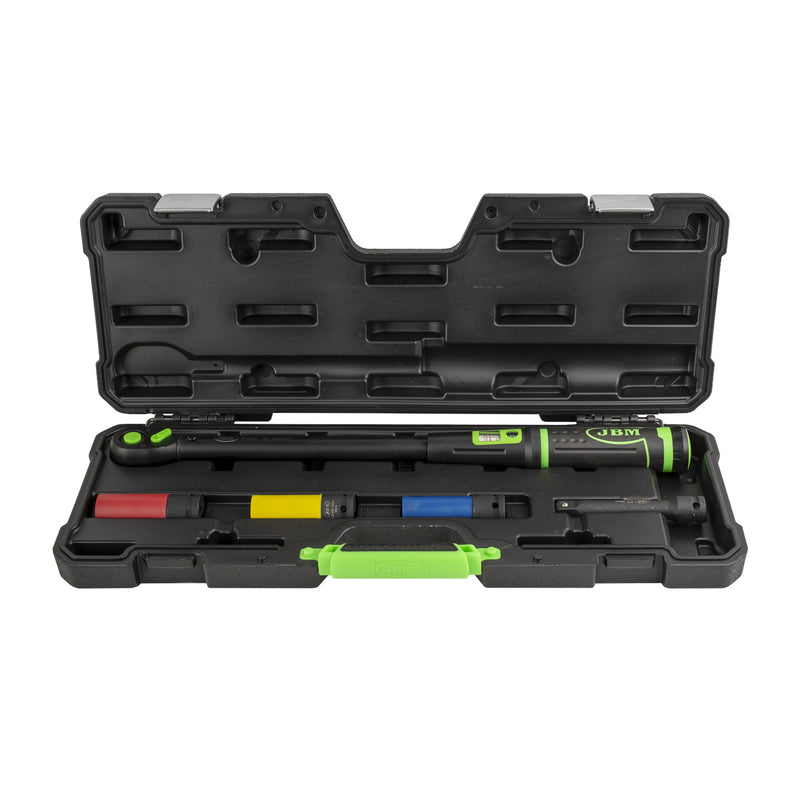 ESTUCHE DE HERRAMIENTAS DE 5 PIEZAS CON LLAVE DINAMOMÉTRICA 1/2" CON MIRILLA - 54785